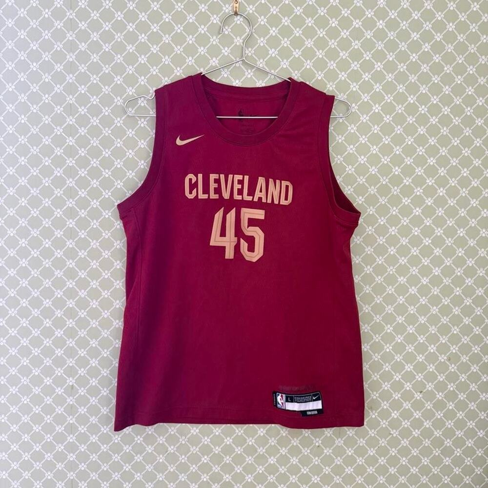 Nike Cleveland cavaliers Donovan Mitchell home jersey
